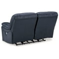 thumbnail image 7 of Signature Design by Ashley Leesworth Ocean Power Reclining Loveseat, 7 of 7