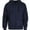 Navy, variant on Men's Cotton Blend Lightweight Fleece Zip Up Hoodie Sweatshirt S, Black