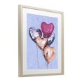 thumbnail image 2 of Stupell Industries Eclectic Vibrant Heart Balloons Birch Framed Print Under Glass, 17 x 21, by Michael Willett, 2 of 8