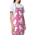 thumbnail image 4 of Pofeuu Cute Poodle Dog Print Aprons with Pockets, Cute Aprons for Kitchen, Cooking, Server, Barber, Chef Apron, 4 of 7