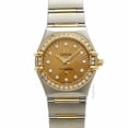 thumbnail image 1 of Pre-Owned Omega Constellation 111.25.23.60.58.001 Gold Dial Women's Watch, 1 of 8