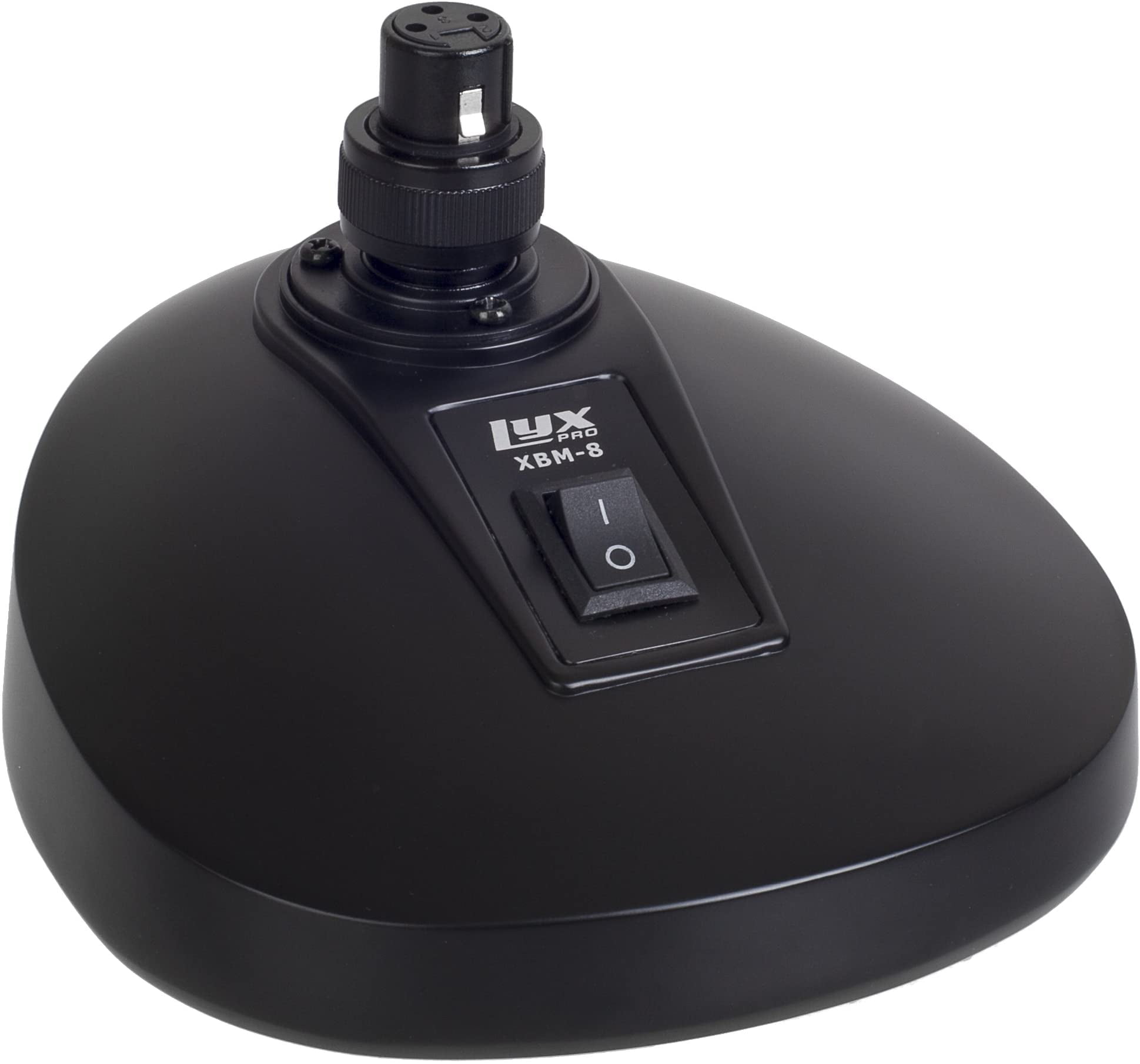 LyxPro Desktop Microphone Stand with Built-in XLR Socket for Podium & Gooseneck Microphones