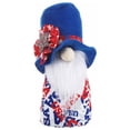 thumbnail image 2 of Xihbxyly Muñeca de Gnomo Patriótico, Decoración Del Día de La Independencia, Pareja de Gnomos Hecha a Mano, Decoración Festiva para El Hogar, Temática Del 4 de Julio, Día de Los Caídos y Día de Los V, 2 of 2