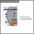 thumbnail image 5 of QualGear,Stainless Steel QG-TM-001 37-Inch to 70-Inch Universal Ultra Slim Low Profile Picture Hanging Style Wire Rope TV Wall Mount, 5 of 5