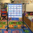 thumbnail image 3 of Classroom Supplies Word Cards Sentence Strips Wall Pocket Charts Standard Polyester, 3 of 6