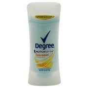 Motion Sense Invisible Solid Fresh Energy Anti-Perspirant & Deodorant by Degree for Women - 2.6 oz Deodorant Stick