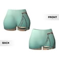 thumbnail image 5 of Lsque Vintage Brass Balance Scale Pattern High Waisted Biker Shorts for Women-Tummy Control Fitness Athletic Workout Running Yoga Gym Shorts,Moisture-Wicking-X-Large, 5 of 9