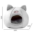 thumbnail image 4 of Casa Para Perros Y Gatos Mascota perro invierno cálido nido suave cómodo perrera Animal cachorro cueva estera para dormir Tmvgtek Libre de BPA, 4 of 4