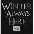 thumbnail image 2 of North Dakota Always Winter Funny ND Unisex Plus Fleece Graphic Hoodie Brisco Brands 2X, 2 of 5