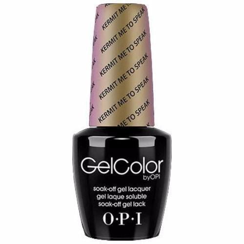 OPI GelColor M79 Kermit Me to Speak