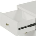 thumbnail image 2 of Camden Isle Wooden 2 Drawer Nightstand in White, 2 of 5
