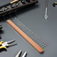 thumbnail image 4 of UPOUART Retractable Folding Wall Hanger Clothes Rails Wooden For Compact Space Organization 1Pcs, 4 of 8