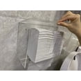 thumbnail image 4 of Toallero para baño, inodoro y cocina, adecuado para toallas de papel plegables, plegables o múltiples, paquete de 1, 4 of 5