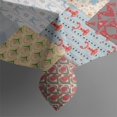 thumbnail image 4 of Pioneer Flower Floral Print Pattern Rectangle Tablecloth 60"x102",Waterproof Polyester Rectangle Table Cloth, Wipeable Spillproof Polyester Tablecloth for Dining, Camping, Indoor and Outdoor, 4 of 6