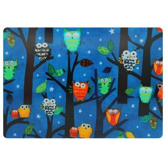 Andreas TRC-CO Custom Owl Casserole Trivet- Pack of 3