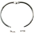thumbnail image 2 of Bookbinding rings 2 inch office loose leaf ring20 pack nickel plated silver, 2 of 5