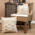 thumbnail image 2 of Parkland Collection Taj Transitional Beige Throw Pillow, 2 of 8