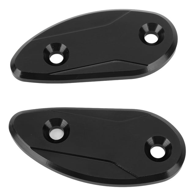 2 Pcs Cache-Trou de Rétroviseur de Moto Plaques de Base en Alliage d'Aluminium pour CBR1000RR 2020-2023