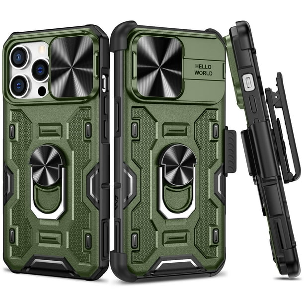 Funda para teléfono móvil VEGO iPhone 14 Pro Max, verde