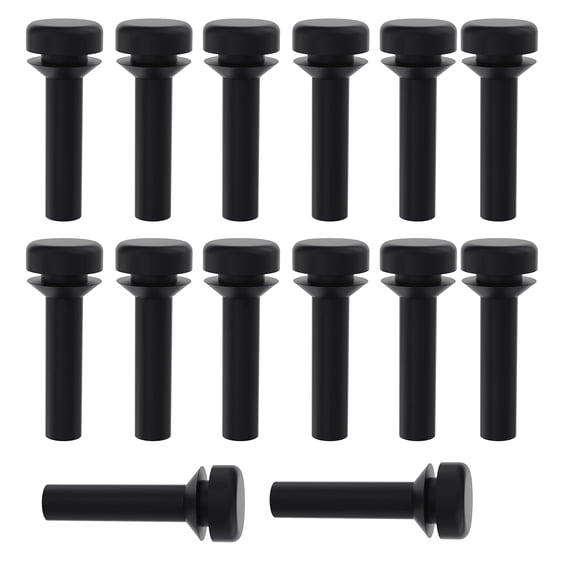 Qzbhct 14 Pack WB02X24790 Gas Stove Grate Bumpers Rubber Feet, Replacement Part for GE Range Burner Cafe Stove Top Cooktop