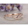 thumbnail image 3 of 0.50 Half Eternity Wedding Band Beautiful Twist Curve Anniversary Wedding Band with 18k Gold Plating, 3 of 9