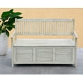 thumbnail image 3 of Safavieh Brisbane Indoor/Outdoor Modern Storage Bench, 3 of 8