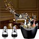 thumbnail image 5 of tapones para botellas de vino espumoso, tapones de vino, tapones para botellas, tapón de champán de acero inoxidable, tapón sellador de champán, sellador protector de cerveza Auspicio, 5 of 5