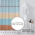 thumbnail image 4 of Colorful Vintage Abstract Art Shower Curtain,Pink Gold 70s Aesthetic Bathroom Shower Curtains Sets,Bright Funky Groovy Bath Curtain with12 Hooks 72x72in,Waterproof Fabric, 4 of 6