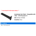 thumbnail image 2 of Accelerator Gas Pedal - Compatible with 1965 - 1975 Porsche 911 1966 1967 1968 1969 1970 1971 1972 1973 1974, 2 of 2