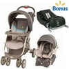 Baby Trend Envy Travel System, Scooter with BONUS base