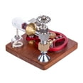 thumbnail image 6 of STEM Stirling Engine Model, Adjustable Speed Engine Model with Ball Bearing Flywheel, Aluminum Alloy Desktop Collectible Gift for Hobbyists, 6 of 9
