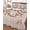 Light Pink, variant on Twin Quilt Bedding Set, Spring Easter Bunny Reversible Summer Quilt 3 Pieces, Pink Buffalo Plaid Farmhouse Tulips Lightweight Bedspreads Coverlets with 2 Pillow Shams for All Seasons