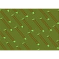 thumbnail image 1 of Ahgly Company Indoor Rectangle Patterned Antique Bronze Green Area Rugs, 5' x 7', 1 of 6