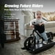 thumbnail image 2 of Bicicleta deportiva Strider de 12" (negra) + base mecedora - Ayuda a enseñar al bebé a andar en bicicleta sin equilibrio - Para niños de 6 meses a 4 años - Fácil montaje y ajustes, 2 of 5