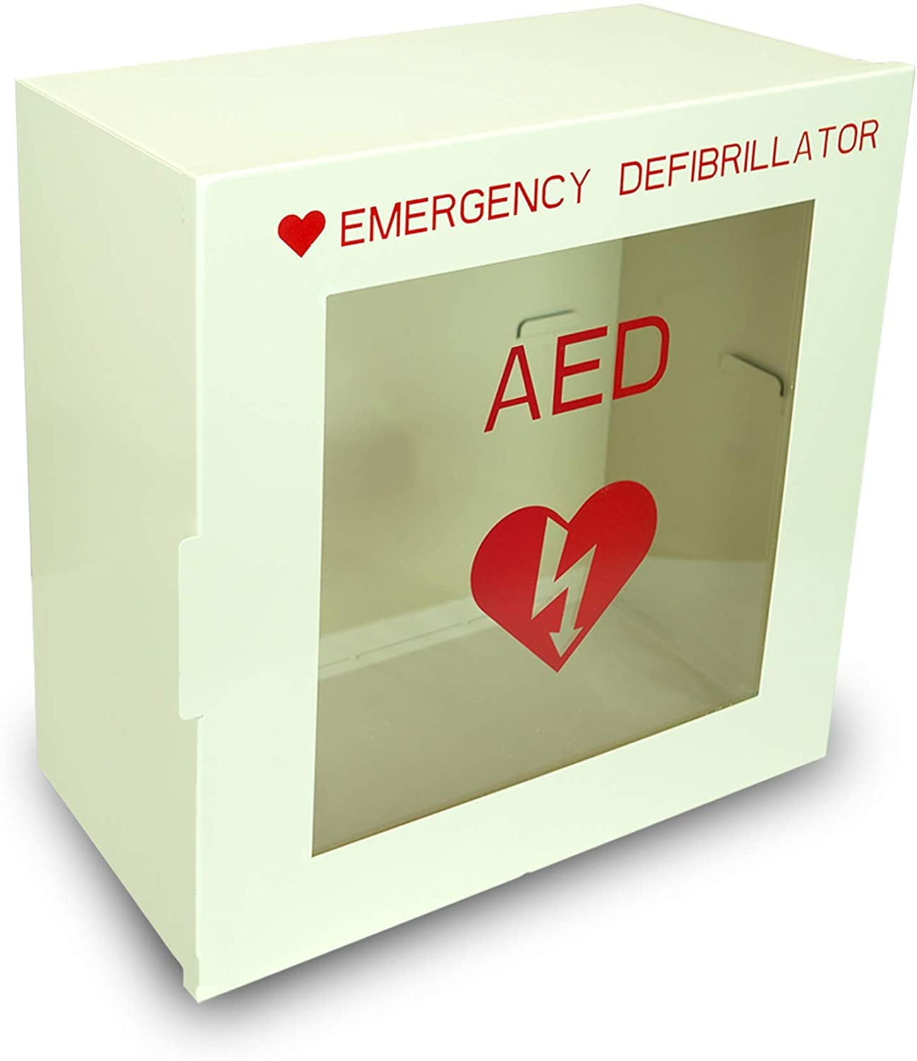 Non Alarmed AED Defibrillator Wall Mounted Storage 14.1'' x 7