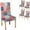 Beige, variant on Red Paisley Bandana Chair Cover Chair Covers Set of 6 Stretch Removable Washable Slipcovers for Dining Room Hotel Kitchen