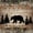 Brown 05, variant on Manfei Wild Wolves Twin Sheets,Wooded Pine Grove Bedding,Brown,3 Pieces,1 Fitted Sheet and 1 Pillowcase