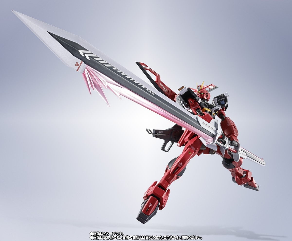 Bandai Tamashii Nations MS Gundam SEED Freedom: Sword Impulse Gundam Spec II (Side MS) Metal Robot Spirits Action Figure