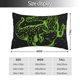 thumbnail image 2 of Fotbe DINOSAUR IN SPACE Funda de Almohada Decorativa Estilo Occidental, Lujo en Algodón, Fundas para Almohadas King, Cojín Estampado para Decoración del Hogar-16"x24", 2 of 6