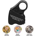 thumbnail image 2 of 30x 60x Luminous Jeweler Eye Magnifier Foldable Jewelry Magnifier With Bright Led Light, 2 of 5