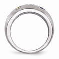 thumbnail image 2 of Edward Mirell Titanium Multi-color Sapphire Sterling Silver Bezels Ring, 2 of 6