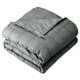 thumbnail image 1 of Manta con Peso Bare Home 22 Libras para Adultos 60 x 80 Sarga de Algodón 210 Hilos Gris Claro, 1 of 7