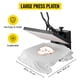 thumbnail image 1 of VEVOR Prensa de Calor 16x20, Máquina de Prensa de Calor de Potencia de 1700W, Calentamiento Rápido, Máquina de Prensa Calor de Alta Presión para Camisetas, Impresora de Sublimación Industrial Digital, 1 of 9