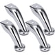 thumbnail image 1 of Patas Para Sofá Mueble Cama Curvas Cromo C/tornillos 4 Pzas PLATA, 1 of 4