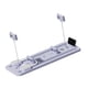 thumbnail image 2 of AB Wheel Tabla de Ejercicios 4 en 1 Con Agarre Ajustable Para Gimnasio en Casa, Abrenamiento de Fuerza Central, Temporalizador, Coderas, 2 of 7