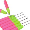 thumbnail image 3 of Tinglu Crochet Needle and Random Color 15 Beads Plastic Crochet Hook Needles for Hair Braids, 3 of 3