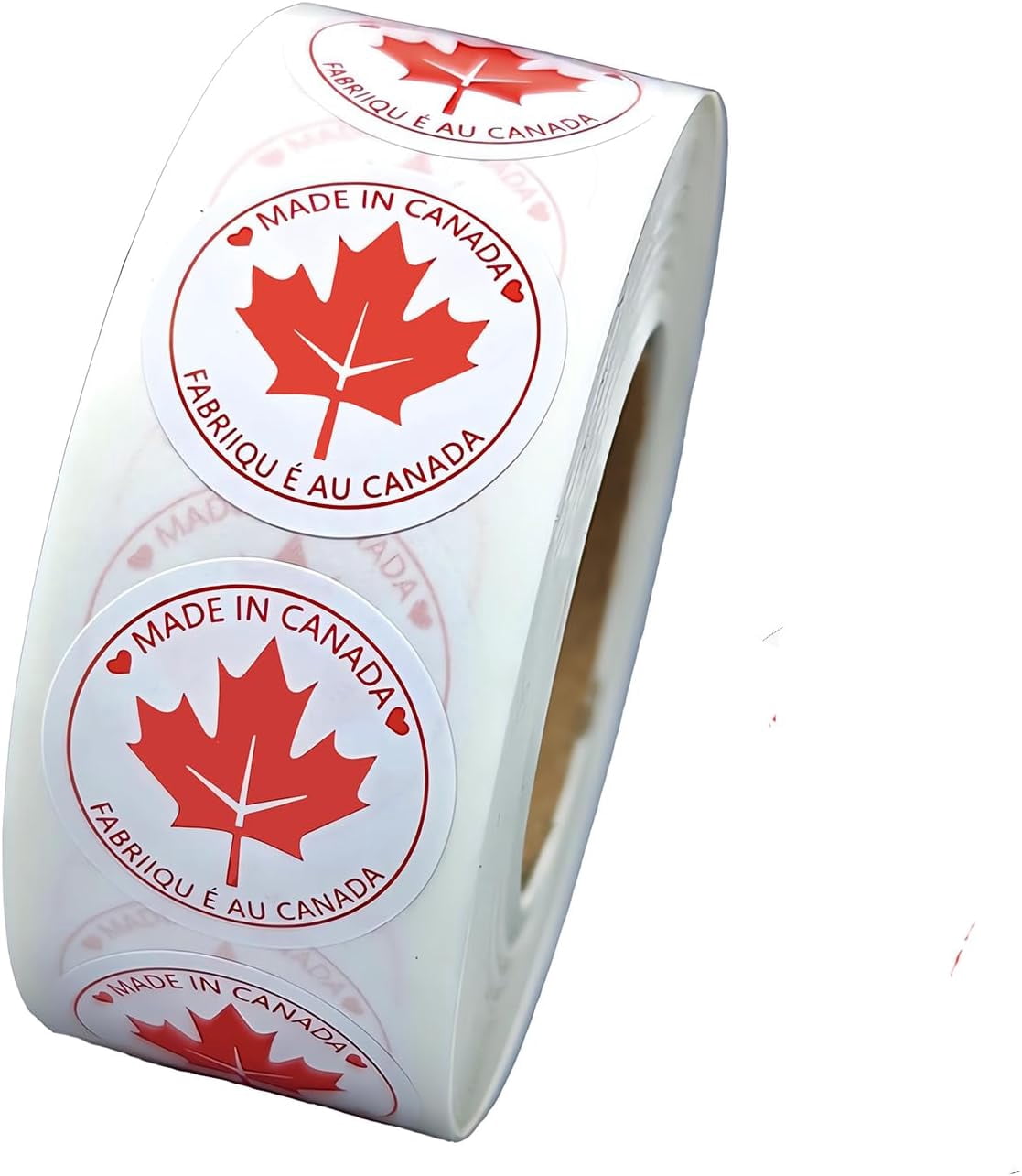 1000Pcs Made in Canada Stickers for Made in Canada Products,1 Inch ...