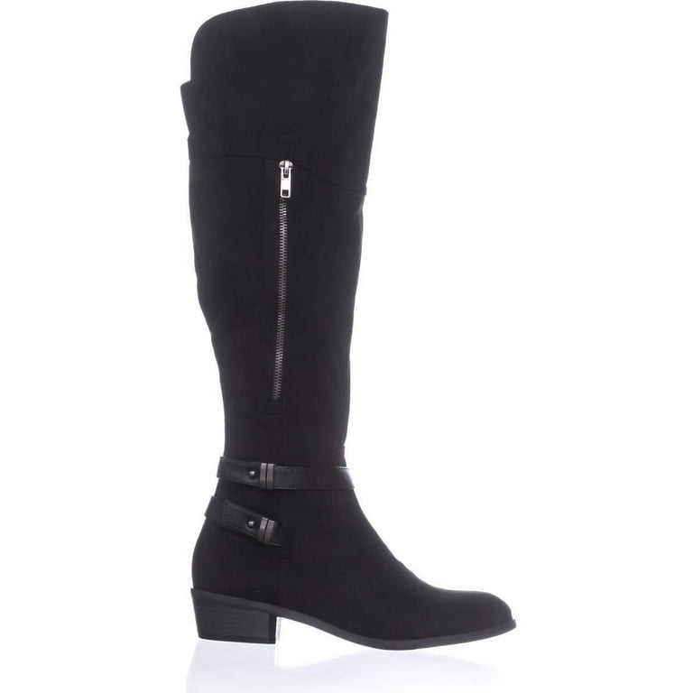 Womens Indigo Rd. Custom Turlock Knee High Boots Black Multi 10 US