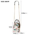 thumbnail image 2 of FORMRS Crossbody Bag for Women Quilted Travel Shoulder Cell Phone Purse with Chain Strap Handbag, Colorful Butterflies, 2 of 7