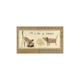 thumbnail image 2 of Vintage Puppy Yellow Pattern Style Kitchen Mats for Floor Non Skid Non-Slip, Absorbent Mats Set Of 2 for Sink Waterproof Runner Rug for Laundry Room,kitchen Rugs and Mats 17.7x24+17.7x48inch, 2 of 7